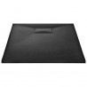 Base de chuveiro SMC 100x70 cm preto 4
