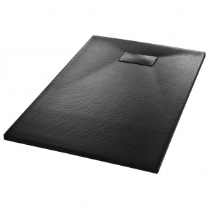 Base de chuveiro SMC 100x80 cm preto H