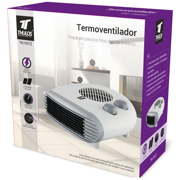 Aquecedor Thulos TH-FH12 branco M 2