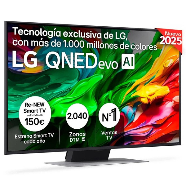 Smart TV LG 50" QNED Evo 4K 50QNED87A6D preto M 3