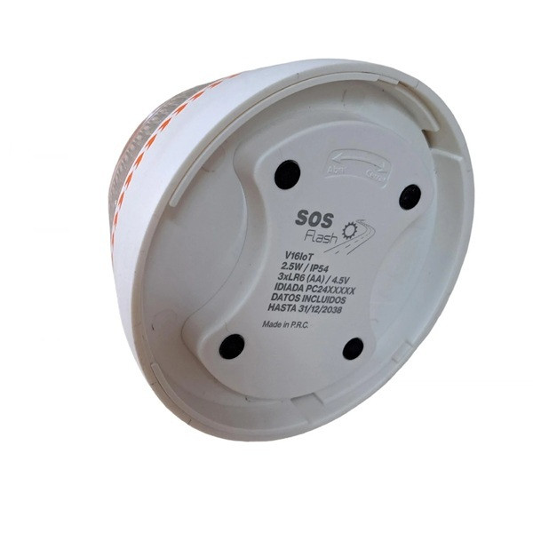 Baliza de emergencia SOS FLASH V16 branco M 2