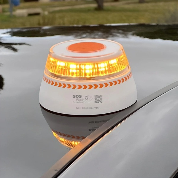 Baliza de emergencia SOS FLASH V16 blanco M 3