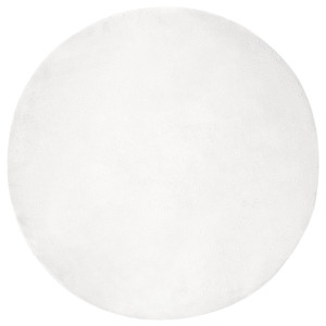 Alfombra de Piel Sintética de Conejo Olite Ø 100 cm Poliéster H