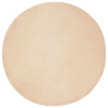 Alfombra de Piel Sintética de Conejo Olite Beige Ø 100 cm 2