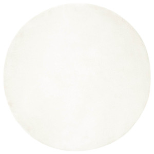 Alfombra de Piel Sintética de Conejo Olite Crema Ø 100 cm H