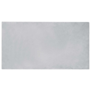 Alfombra de Piel Sintética de Conejo Olite Gris 60 x 110 cm H