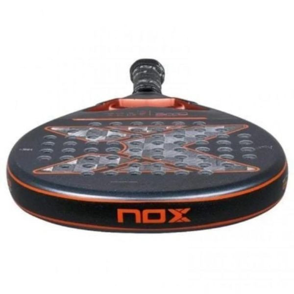 Raquete de padel Noxsport AT10 Genius 18K Alum cinza M 5