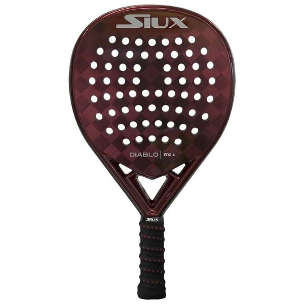 Pala de pádel Siux Diablo Pro 4 rojo D