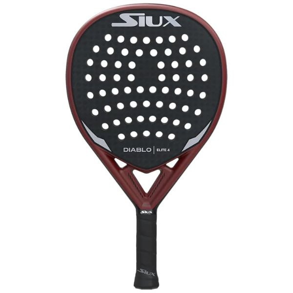 Pala de pádel Siux Diablo Elite 4 rojo D
