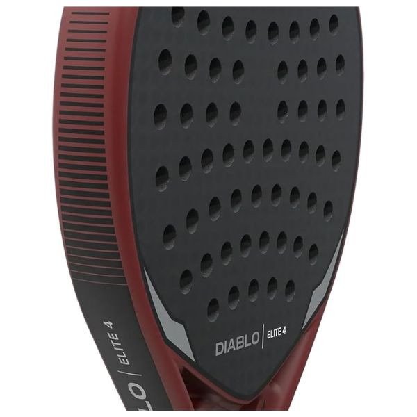Pala de pádel Siux Diablo Elite 4 rojo M 4