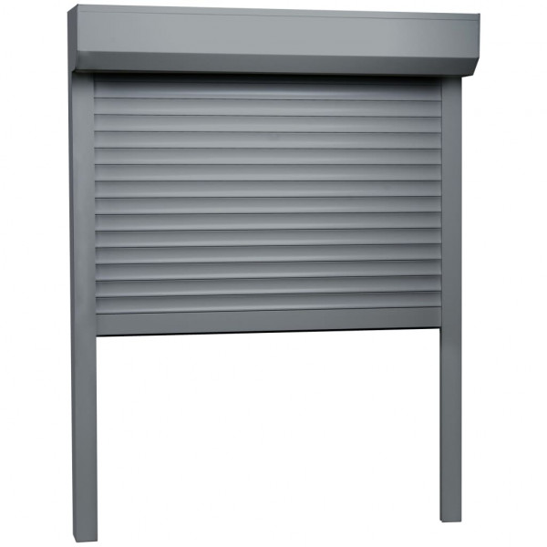 Persiana de aluminio gris antracita 70x100 cm M 2