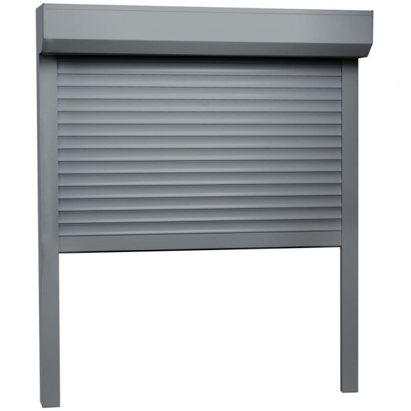 Persiana de aluminio gris antracita 80x100 cm M 2