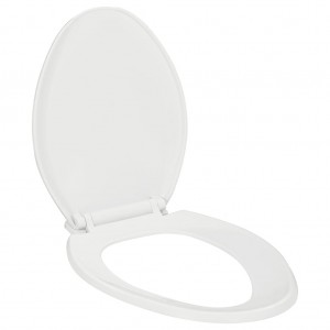 Tampo de sanita fecho suave com design remoção rápida branco H