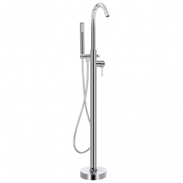Grifo para bañera de pie acero inoxidable 118.5 cm D