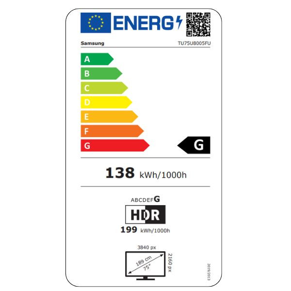 Smart TV SAMSUNG 75" LED 4K UHD U8005F-TU75U8005FU preto M 6