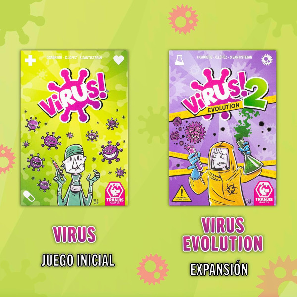 Juego de mesa Pack virus! + virus! 2 pegi 12 M 5