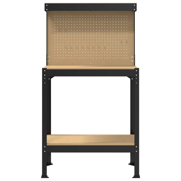 Bancos de Trabajo Negro 81 x 41 x 145 cm Madera de ingeniería M 5
