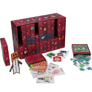 Calendario de adviento Minecraft 24 días H