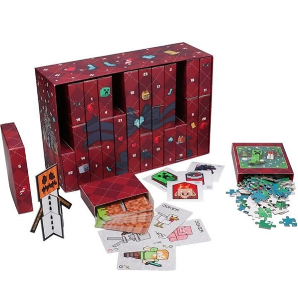 Calendario de adviento Minecraft 24 días M 2