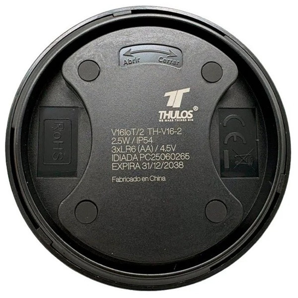 Baliza de emergência THULOS TH-V16-2 preto M 4