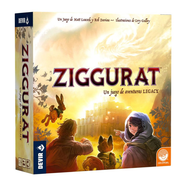 Juego de mesa ZIGGURAT pegi 10 D