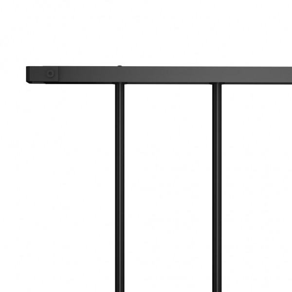 Painel de vedação aço revestido a pó 1.63x1.17 m preto M 3