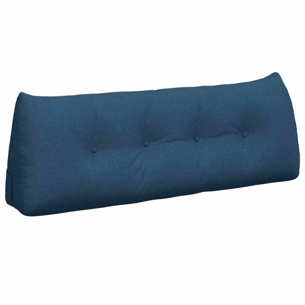 Cojín de Espalda Azul 140 x 24 x 50 cm tela M 2