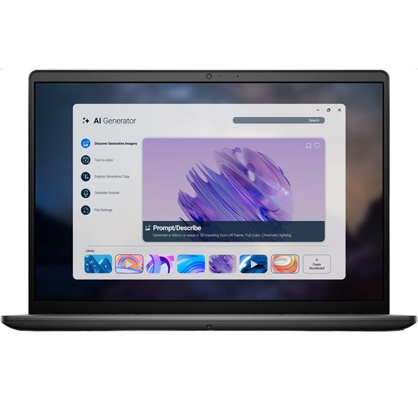 DELL PRO 14 ESSENTIAL 14" AMD Ryzen 7 16GB RAM 512GB PV14255 negro M 5