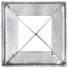 Picas de tierra 6 uds acero galvanizado plateado 10x10x76 cm 5