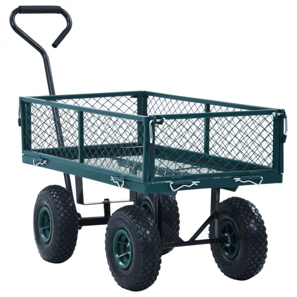 Carrito de mano de jardín verde 250 kg M 2