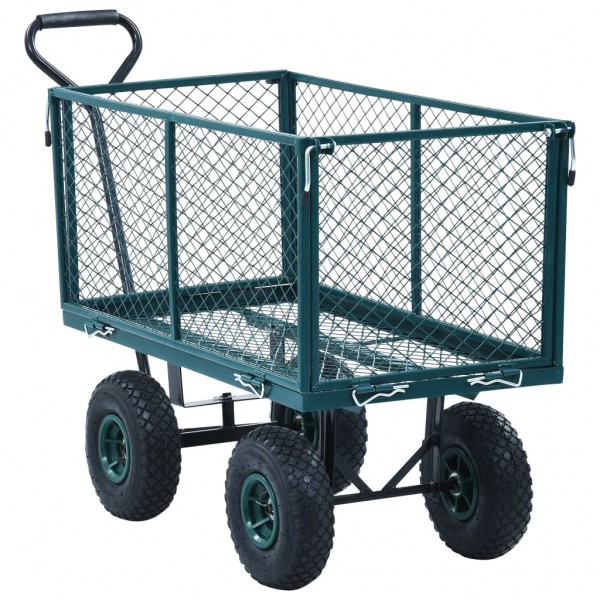 Carrito de mano de jardín verde 350 kg M 2