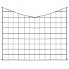 Set de valla de jardín arqueada verde 77.5x64 cm 2