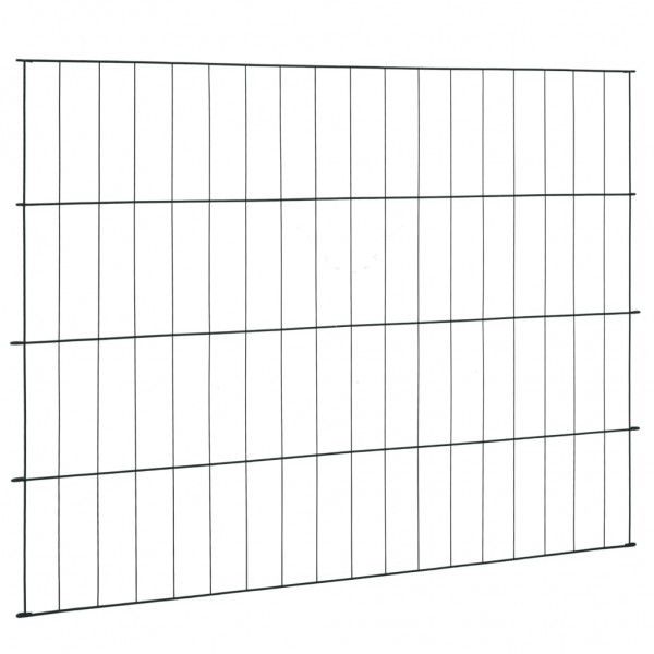 Conjunto painéis de vedação para jardim 115x79 cm verde M 3