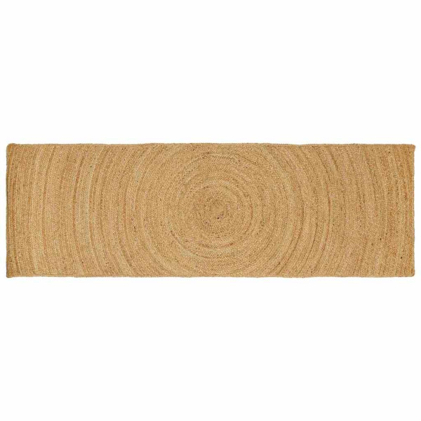 Alfombra Marrón 80 x 250 cm yute D