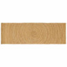 Alfombra Marrón 80 x 250 cm yute 1