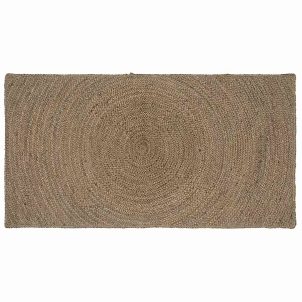 Alfombra Gris 60 x 110 cm yute D