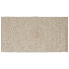 Alfombra Natural y 60 x 110 cm yute 1
