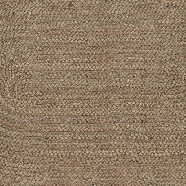 Alfombra Natural y negro 300 x 300 cm yute M 4