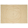 Alfombra Natural y 200 x 290 cm yute 1