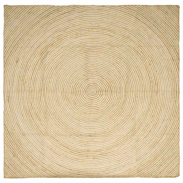 Alfombra Natural y 300 x 300 cm yute D