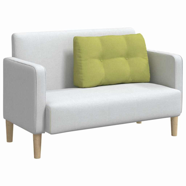 Cojín de Espalda Verde claro 80 x 24 x 50 cm tela M 3