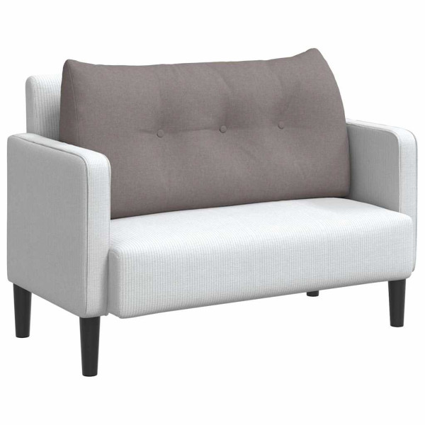 Cojín de Espalda Taupé 100 x 24 x 50 cm tela M 3