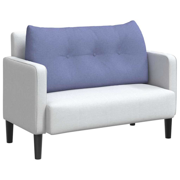 Cojín de Espalda Azul jeans 100 x 24 x 50 cm tela M 3