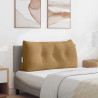 Cojín de Espalda Marrón 100 x 24 x 50 cm Terciopelo 1