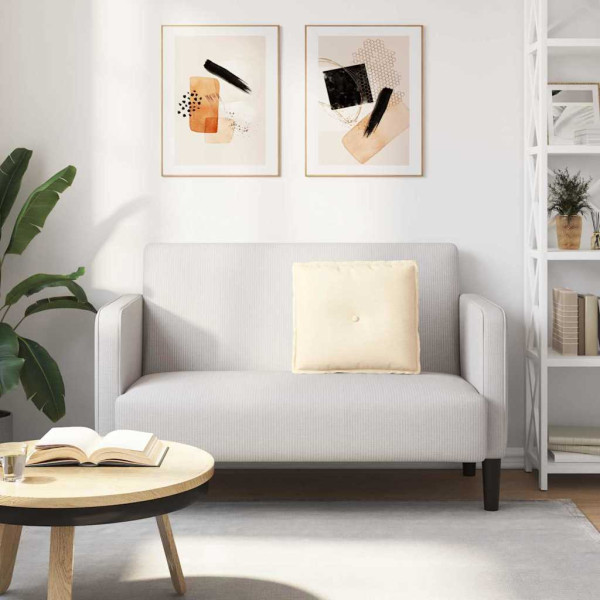 Cojín de Espalda Crema 50 x 45 cm Tela de pana M 4