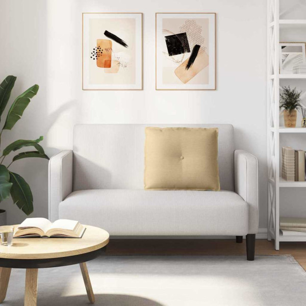 Cojín de Espalda Verde grisáceo 60 x 50 cm Tela de pana M 4