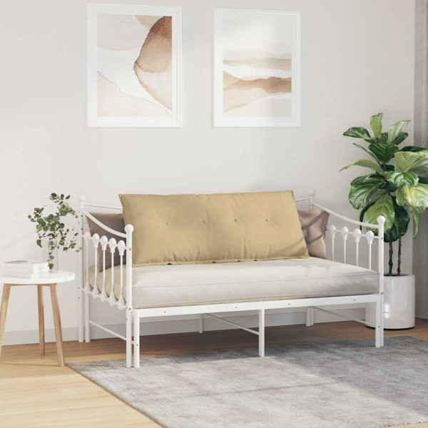 Cojín de Espalda Verde grisáceo 120 x 50 cm Tela de pana M 4