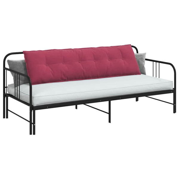 Cojín de Espalda Rojo vino 180 x 50 cm Tela de pana M 3