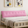 Cojín de Espalda Rosa 200 x 19 x 50 cm tela 1