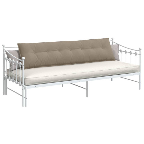 Cojín de Espalda Taupé 200 x 50 cm Tela de microfibra M 3